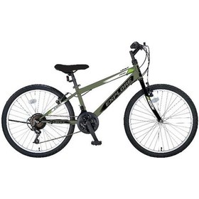 Resim Ümit 2433 Explorer Erkek Dağ Bisikleti V 24 Jant 21 Vites Yeşil Siyah Çok Renkli 
