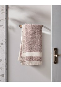 Resim Madame Coco Brest %100 Pamuk Yüz Havlusu - Pudra - 50x80 Cm 8684427208885 Pudra 