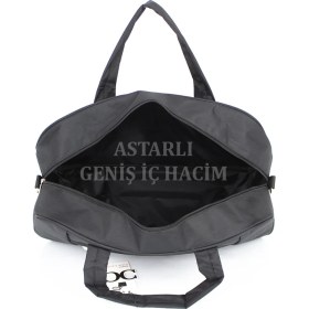 Resim Case Club Büyük Boy Seyahat ve Spor Çantası Astarlı Iç Bölme Su Geçirmez Kumaş 