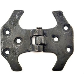 Resim Antika Tarz Dekoratif Pirinç Fit Menteşe - 67 Mm, Oksit Diğer 