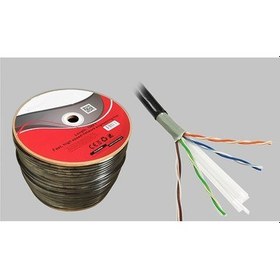 Resim Platoon 5 Metre Cat 6 Yüksek Hızlı Dış Cephe Ethernet Internet Kablosu 