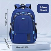 Resim Turcoshop11 Yeni İlkokul Öğrencileri Okul Çantası Kraliyet Mavisi Küçük Erkekler 1-3-6 Sınıflar 6-12 Yaş Hafif Büyük Kapasiteli Sırt Çantaları Kraliyet Mavisi 