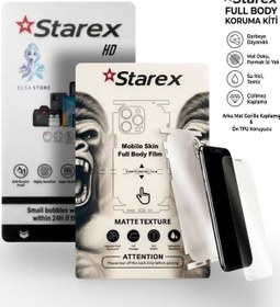 Resim Honor Play 30 Plus Uyumlu Nano Ekran Koruyucu Hd - Full Arka Kaplama 360 Koruma Starex 