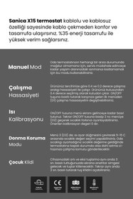 Resim Sanica X15 Oda Termostatı 