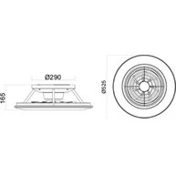 Resim Orbus Vl1 Uzaktan Kumandalı Tavan Vantilatörü 