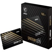 Resim Spatium S270 960 GB 500/450 MB/s 2.5" SATA SSD MSI