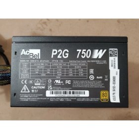 Resim Acbel 750W 80+ Gold Pg2 API-5751AP2 Yarı Modüler Power Supply Kutusuz 