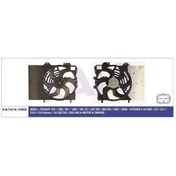 Resim KALE 419800 FAN MOTORU 207 208 1007 / C2 C3 DS3 DAVLUMBAZLI 320W- 