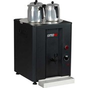 Resim Cay01 E11 Çay Makinesi 3 Demlikli Elektrikli 40 Litre Siyah 