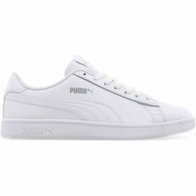 Resim Puma Smash V2 L 365215 07 Erkek Sneaker Ayakkabı Beyaz 