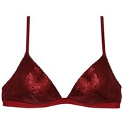 Resim Magic Form 1676 Süngersiz Ve Balensiz Üçgen Bralet-kırmızı Kırmızı 