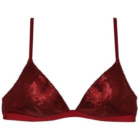 Resim Magic Form 1676 Süngersiz Ve Balensiz Üçgen Bralet-kırmızı Kırmızı 