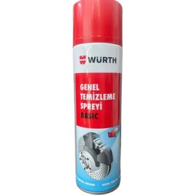Resim Motobros Würth Genel Temizleme Fren Balata Spreyi Basic 500 ml 
