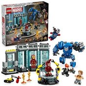Resim LEGO Marvel Iron Man’in Laboratuvarı: Zırh Salonu 76315 