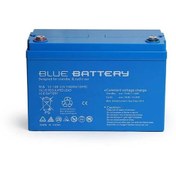 Resim Blue Battery 12 Volt 100 Amper Jel Akü Derin Döngü Blg12-100 Deep Cycle 