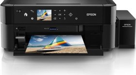 Resim Epson L850 Yazıcı-Tarayıcı-Fotokopi Renkli Mürekkep Tanklı Fotoğraf Yazıcı (6 RENK) 
