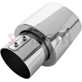 Resim paspasgarajı Paspasgaraji Dacia Duster 2 Krom Egzoz Ucu Vidalı 60MM Çap 2018-2023 