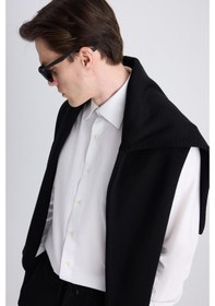 Resim Ds Damat Regular Fit Beyaz Armürlü Gömlek 5hf02ta06342m Çok Renkli 