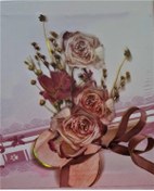 Resim Nobby Kutulu Fotoğraf Albümü 10x15 100'lük Çiçek Desen 