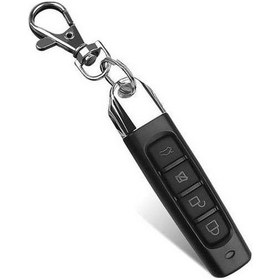 Resim Dancemonkey 4 Tuşlu Kablosuz Uzaktan Kumanda Garaj Kapısı Anahtarı Siyah 
