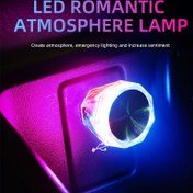 Resim Araç Mini USB LED Atmosfer Işığı, İç Çevre Dekorasyon Lambası, Ağaç PC Bilgisayar Taışınabilir Kolay, Şık ve Parlak Araba Parti Odası ile Oda Süslemesi ikiye Katlanır Ticari ortam aydinlatma 