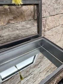 Resim Dekoratif Ahşap Aynalı Takı Kutusu Kahverengi Gold 