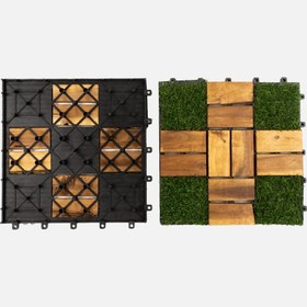 Resim Modüler Çim Yer Karosu 30x30 cm 