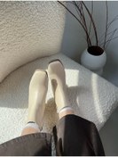 Resim ACMZ SHOES kare bot streç 
