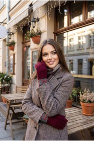 Resim LAGRANZE Elegant Lady Kadın Keçe Eldiven 