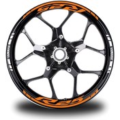 Resim Flaubert Yamaha Tracer Gt 9 Özel Sticker Modeli Çift Renk Sticker Etiket 