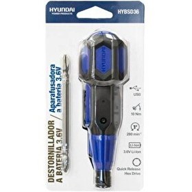 Resim Hyundai HYBSD36 USB Şarjlı Tornavida 