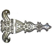 Resim Dekoratif, Sac Tek Kuyruklu Menteşe - 69x102 Mm, Büyük, Nikel, 1 Adet 