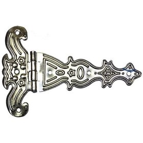 Resim Dekoratif, Sac Tek Kuyruklu Menteşe - 69x102 Mm, Büyük, Nikel, 1 Adet 