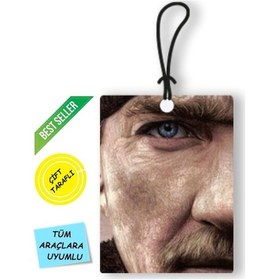 Resim Atatürk Dikiz Ayna Süsü Tüm Araçlara 