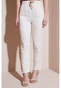 Resim Fashion Friends Kadın Pantolon 24y0250k1 Natural Krem 