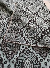 Resim Başaran Osmanlı Desenli 6 Metrekare Halı Örtüsü, Savan, Çok Amaçlı Pike, Pamuklu 