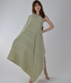 Resim Yeşil Müslin Peştemal 