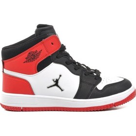 Resim Kırmızı Bilek Boy Unisex Sneaker Haykat Uzun G Kırmızı 