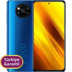 Resim Xiaomi POCO X3 NFC TR Garanti | 64 GB 6 GB Mavi 