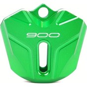 Resim Hightower Kawasaki Z900 Z650 Rs Ninja 650 Yeşil 900 Motor Alüminyum Anahtar Kılıfı Koruma 