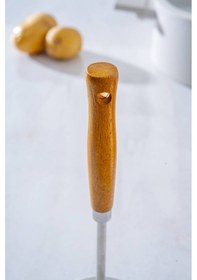Resim Acar Evero Ahşap Saplı Çelik Patates Ezici - 25 Cm 