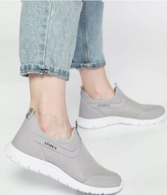 Resim Kadın Erkek Unisex Ortopedik Bağcıksız Nefes Alabilen Hafif Yürüyüş Sneaker Spor Ayakkabı 38 6038 