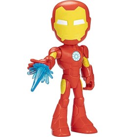 Resim Spidey And His Amazing Friends Dev Figür Iron Man F6164 Iron Man 
