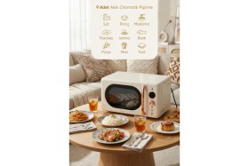 Resim Fressi Minetta 20 Litre Krem Mikrodalga Fırın FR-MW207 
