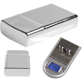 Resim Diamond Zippo Çakmak Şeklinde Kutulu Mini Cep Hassas Dijital Terazi (200GR-0.01) ( Lisinya ) 