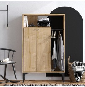 Resim Decormet Bella Elbise Dolabı Dec0115 Çok Renkli 