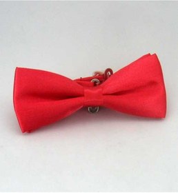 Resim Mercan Çocuk Boy Düz Renk Saten Papyon - Cp-11 