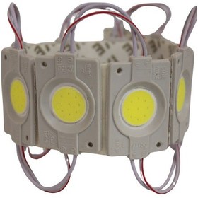 Resim 12 Volt 2.4 Watt Tekli Su Geçirmez Modül Led Beyaz (10 Adet) 