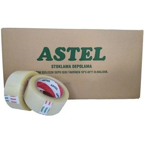 Resim Astel Koli Bandı 45X100 Şeffaf 60 Adet 