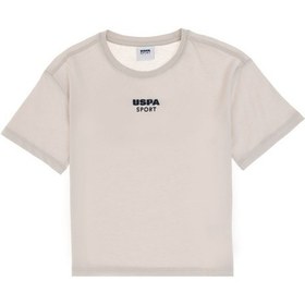 Resim U.S. Polo Assn. Erkek Çocuk Açık Gri Comfort Bisiklet Yaka Tişört 50300064-VR001 